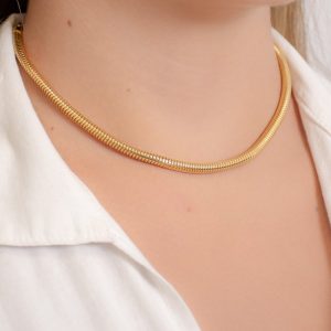 Corrente Rabo de Rato 30cm com 4mm de Espessura - Elegância e Durabilidade em Semijoia
